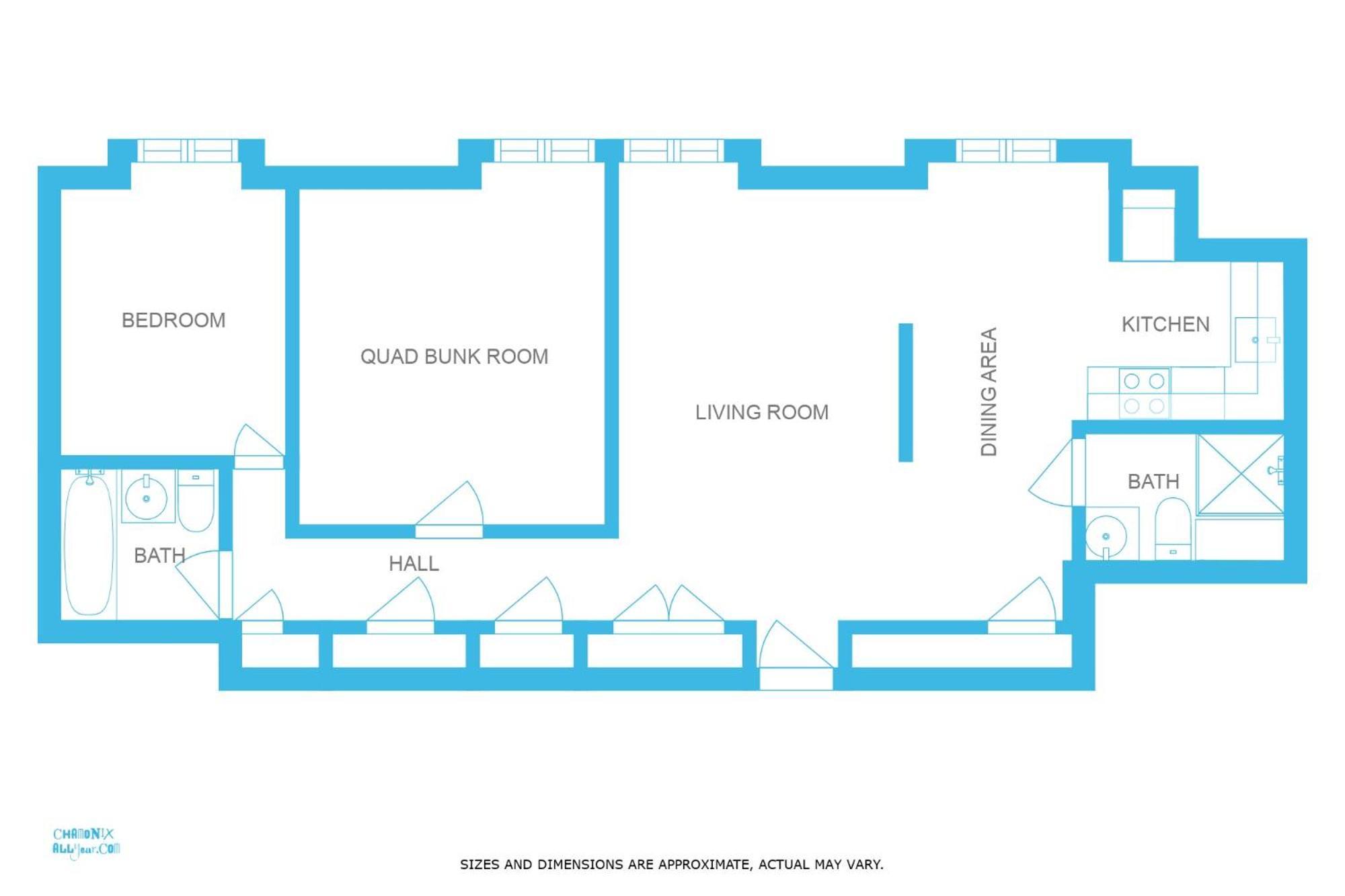 Mont Blanc 98 Apartment - Chamonix All Year ภายนอก รูปภาพ